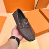 260Style SCARPE MOCASSINI DA UOMO DI LUSSO Abito fatto a mano SCARPE senza tacco PELLE GENUINA Traspirante Morbida e confortevole SCARPE da guida TAGLIA GRANDE 38-46