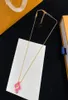Brand New Chihuahua Pendant Necklace Classic Luxury Designer Necklace for Women High Quality Stainless Steel Plating 18K Gold Neck3746522