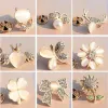 Double Pearl Brooch Pins Functional measures to prevent exposure to stray light Exquisite Elegant Brooches for Women Sweater Cardigan Clip Coat Summer Dress