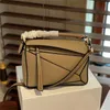 Puzzle Designer Women Crossbody Letter Bag Leather Shoulder Handbag Vintage Tote Lady Fashion Luxury Pillow Bag Cross Body Shoulder Bag