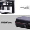 Ltgem Eva Case voor Alesis V25 Ii USB Midi Keyboard Controller met 25 aanslaggevoelige toetsen, opbergtas voor muziekinstrumenten
