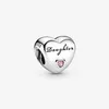 100 ٪ 925 Sterling Silver's Love's Charm FIT Original European Charms Bracelet Women Wedding Consigning Jewelry247K