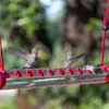 Mangeoire à colibris avec trou pour oiseaux, tuyau Transparent, facile à utiliser, fournitures de jardin traditionnelles domestiques, 231225