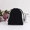 Alışveriş Çantaları Lot Satış DIY 10x12cm Küçük Kadife Boş Drawstring Noel Düğün Mücevher Ambalaj Depolama Hediye Torçası Çanta