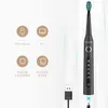 Fairywill Electric Sonic Toothbrush USB Charge FW-507 Rechargeable Waterproof Electronic Tooth Brushes Replacement Heads Adult 231225