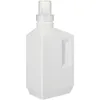 Płynna butelka z detergentem pralni duża pusta do pomieszczeń plastikowa podróż