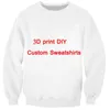 Plstar Cosmos Özel Yapımı DIY Erkekler/Kadınlar/Çocuk 3D Sweatshirt kazak Ebeveyn-Çocuk Bahar Sonbahar Çocuk Günlük Spor Giyim Ücretsiz Gemi 231226