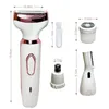 Electric Razor for Women 4-in-1 Lady Electric Shaver for Face Nose Legs and Underarm Bikini Trimmer for Women Wet Dry Painless 231225