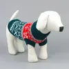 Hundkläder 4Colors Autumn Winter Christmas Clothes Soft Puppy Kitten Hög krage Strip Design Tröja Fashion Clothing for Pet Dogs Cats