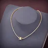 Women Pendants 18K Gold Plated Necklace Designer Vacation Daily Long Chain Necklaces for Girl Valentine's Gift