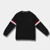 Fashion Casual Men's Monclair Autumn New Brodered Pullover Round Neck Long Sleeve Top