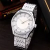 Luxury Mens Watches Mechanical Automatic Movement All Stainless Steel Band Gold Wristwatches High Quality Men Watch Valentines Day Present Christmas Gifts