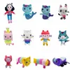 Cartoon Mermaid Cat Plush Toy Dolls Stuffed Anime Birthday Gifts Home Bedroom Decoration