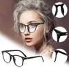 Lunettes de soleil anti-lumière bleue pour hommes et femmes, lunettes de jeu sur ordinateur, monture surdimensionnée, peut être équipée de lunettes de myopie optique