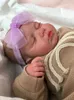 49 CM Già Finito Dipinto Bebe Reborn Doll LouLou Neonato Che Dorme Bambola Morbido Vinile 3D Il Tono Della Pelle Vene Visibili Regalo per le Ragazze