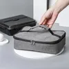 Rektangel Portable Thermal Lunch Box Bag Waterproof Isolated Food Bento Storage Container Cooler Bag Handväskor för picknickresor 231226