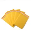 100 pcs yellow bubble Mailers bags Gold kraft paper envelope bag proof new express packaging Bxqhi Ivauv