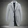 S Trench Style Brand Fashion Giacche Giacca a vento Cappotti primaverili Lunghi Uomo Inghilterra Capispalla casual da uomo Abbigliamento Uomo 397