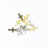 300 stks/pak es Charms DIY Sieraden Maken Hanger Fit Armbanden Kettingen Oorbellen Handgemaakte Ambachten Zilver Brons Charm3767833