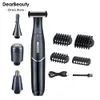 Intimate Areas Haircut Precision Shaver Men Bikini Line Sensitive Razor Balls Eggs Pubic Hair Shaving Trimmer Face Beard Clipper 231225