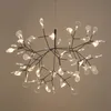 Modern Heracleum Tree Leaf Pendant Light LED Lamp Suspension Lamps Living Room Art Bar Iron Restaurant Home Lighting AL12346S