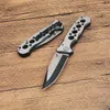 Special Offer G1225 Survival Folding Knife 440C Titanium Coated Drop Point Blade Aluminum Alloy Handle Outdoor Camping Hiking EDC Pocket Folder Knives