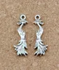 100st antika silver Phoenix charms hängen för smycken tillverkar örhängen halsband och armband 115x32mm A2527854012