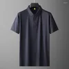 Polos pour hommes arrivée mode Suepr grand été affaires décontracté Polo à manches courtes grande taille XL 2XL 3XL 4XL 5XL 6XL 7XL 8XL