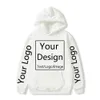 Aangepaste paar hoodie DIY tekst afbeelding afdrukken mannen/vrouwen uit kleding aangepaste sweatshirts Outlet 231226