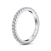 AEW solide 14K 585 or blanc 1 2ctw 2mm DF couleur bague de mariage pour femmes dames bague 210310234u