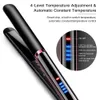 Straighteners 2 in 1 Hair Straightener Curler Hair Flat Iron Negative Ion Infrared Hair Curling Iron Corrugation LED Display for Dry Wet Hair