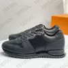 Men Woman Casual Shoes Designer Luxury Leather Trainers Fashion Rubber Outsole Sneaker Top Classic Run Away Sneakers Mixed Color Flats Trainer Shoes With Box 012