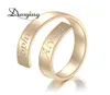 Anpassad namn Ring Personlig bokstav Ring Gold Dainty Inledande Wrap Gepersonaliseerde Ring Present till sin Etsy -leverantör7025730