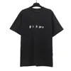 Palm Angel T-shirt homme designer nouveau T-shirt pur coton col rond large lettre motif T-shirt taille européenne S-XL