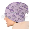 Berets Pale Pink Purple Dinosaur Pattern Hat Cute