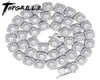 10mm qualità polo set big size solitario tennis catena collana mens ghiacciato bling cz fascino hip hop gioielli di moda 18quot 22q2063957