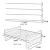 Support de friteuse à Air en acier inoxydable, double chaudière, rond polyvalent, refroidissement, lavable au lave-vaisselle, gril pour sapin