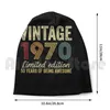 Berets Made In1970 1970 Limited Edition Beanies Knit Hat Hip Hop 50th Birthday Idea For