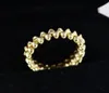 Mode rivet anneaux bague anillos pour hommes et femmes Couple fiançailles bijoux de mariage amant cadeau avec boîte NRJ6895026