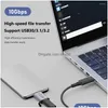 Cabos de computador Connectores S USB tipo C para micro B. Adaptador USB3.1 Gen2 10Gbps 7.5W C 3.1 para disco rígido SSD Deli DHKDZ DHKDZ