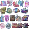 Professional 3.5 Mylar Bags Foil Matte Irregular Special Custom Shaped Die Cut empty cookie candy poly special shaped ziplock smell proof LL