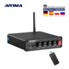 Колонки AIYIMA B01 Bluetooth 5.0 Сабвуфер Цифровой усилитель мощности 50 Втx2 + 100 Вт TPA3116 Стерео 2.1 Усилитель звука Динамик Аудио USB-усилитель