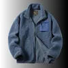 Unisex Lamb Wool Teddy Coat Men Women Cashmere Fleece Jacket Teen Couple Warm Clothing Techwear Spring Winter Men's Jacket 231226