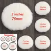 Car Upgrade 5 Sizes 75-180mm Wool Polishing Disc Car Waxing Polishing Buffing Car Paint Care Polisher Pads Auto Washing Accessories