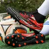 New Men Soccer Shoes Light Football Boots High Ankle Sneakers Indoor Sports Hot-selling High-quality Training Match Unisex Turf