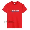 Luxury Trapstar Men's T-shirts 21ss Designer Hip Hop Tshirt Black White Red Shirts for Big Size Tshirts Fashion 100% Cotton Tops for Men and Women 2W49