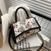 Nummer 5821 Small Square One Shoulder Women's Fashionable Cross Body Casual Elegant Printed Bag Women