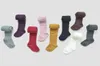 8 Colors Cotton 29 Years old Girs Children baby girl pantyhose autumn and winter Solid color tights warm 2110281972989