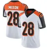 Men Women Youth Football 6 Jake Browning Jerseys 30 Chase Brown 28 Joe Mixon 23 Dax Hill 21 Mike Hilton 33 Nick Scott 27 Battle 89 Drew Sample Black White Orange Grey