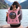 Kedi Taşıyıcılar Açık Mekan Pet Taşıyıcı Büyük Macera Uzay Backpack Kediler için Nefes Alabası Pencere Köpek Köpek Taşınabilir Seyahat Çantası